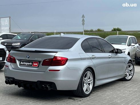 BMW 5 серия 2014 серый - фото 8