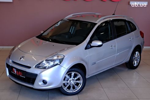Renault Clio 2012 серебристый - фото 2