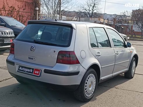 Volkswagen Golf 2001 серый - фото 8