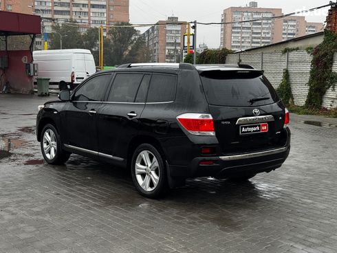 Toyota Highlander 2012 черный - фото 4
