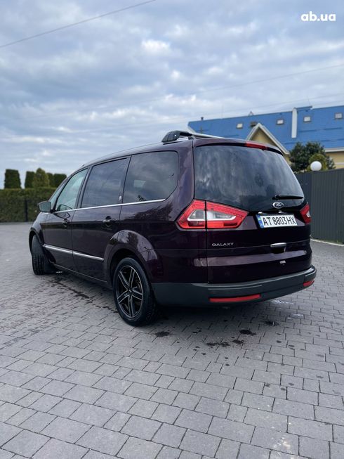 Ford Galaxy 2010 вишневый - фото 7