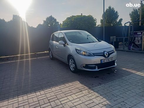 Renault Scenic 2014 серебристый - фото 3