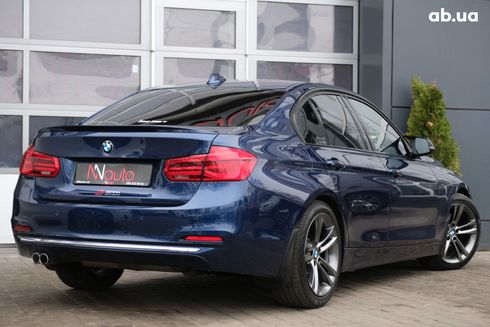 BMW 3 серия 2016 синий - фото 3