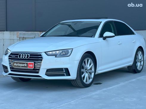 Audi A4 2018 белый - фото 17