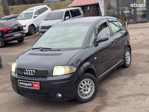 Audi A2 2001 синий - фото 2