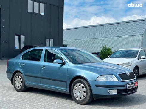 Skoda octavia a5 2007 синий - фото 18