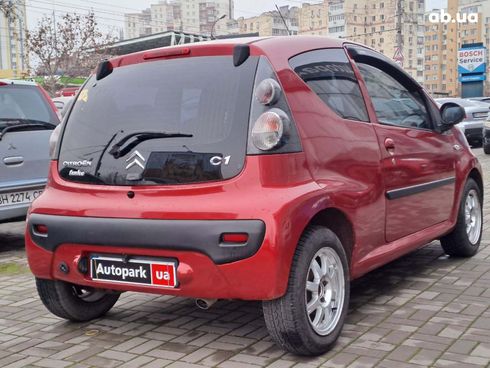 Citroёn C1 2011 красный - фото 4