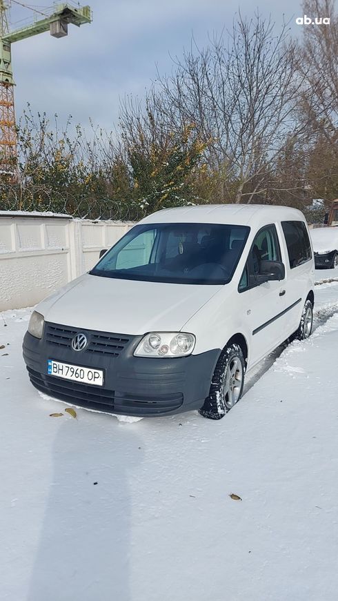 Volkswagen Caddy 2007 белый - фото 6
