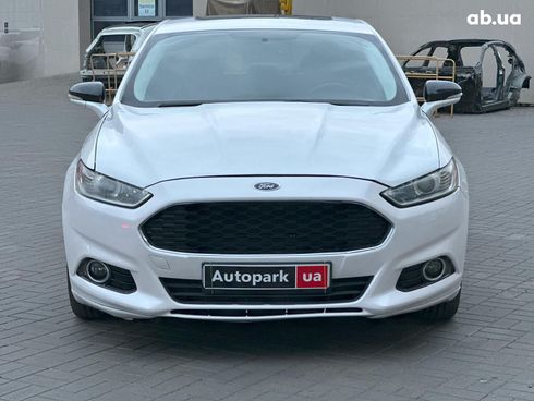 Ford Fusion 2016 белый - фото 2