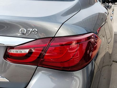 Infiniti Q70 2017 серый - фото 8