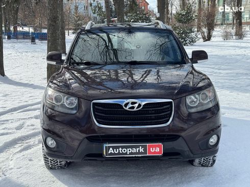 Hyundai Santa Fe 2010 коричневый - фото 3