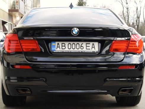 BMW 7 серия 2011 черный - фото 8