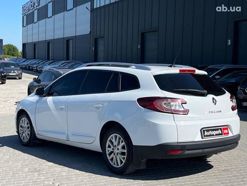 Renault Megane 2014 белый - фото 7