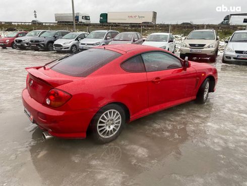 Hyundai Coupe 2002 красный - фото 5