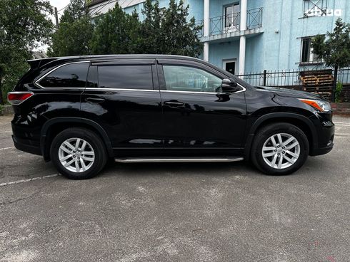 Toyota Highlander 2015 черный - фото 4