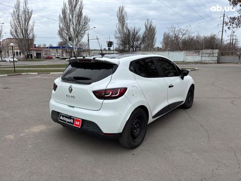 Renault Clio 2015 белый - фото 5