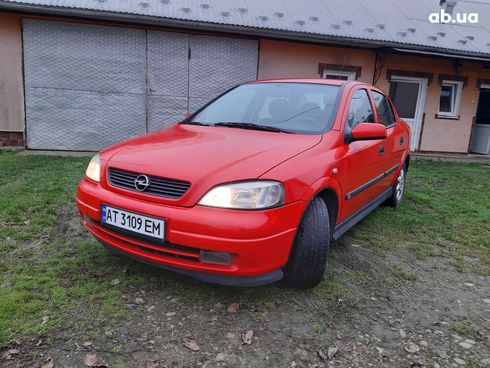 Opel Astra G 2003 красный - фото 10