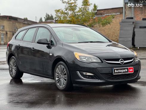 Opel Astra 2013 черный - фото 14