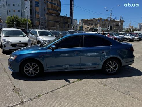 Volkswagen Jetta 2017 синий - фото 4