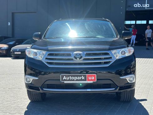 Toyota Highlander 2013 черный - фото 2