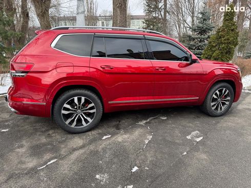 Volkswagen Atlas 2020 красный - фото 5