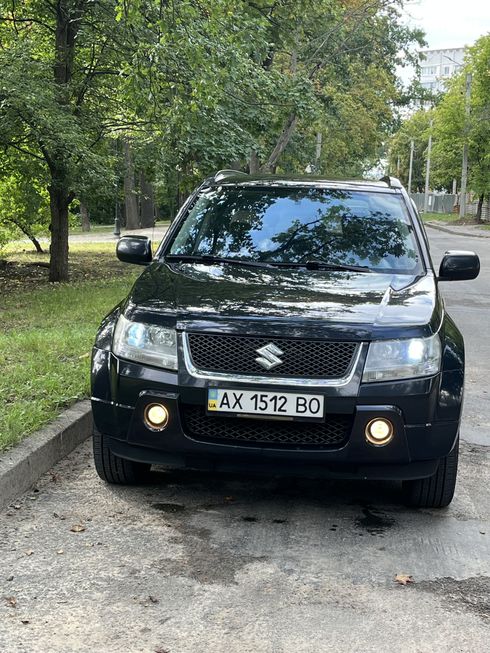 Suzuki Grand Vitara 2008 черный - фото 10