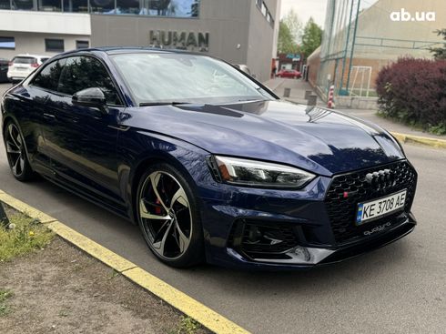 Audi RS 5 2019 синий - фото 4