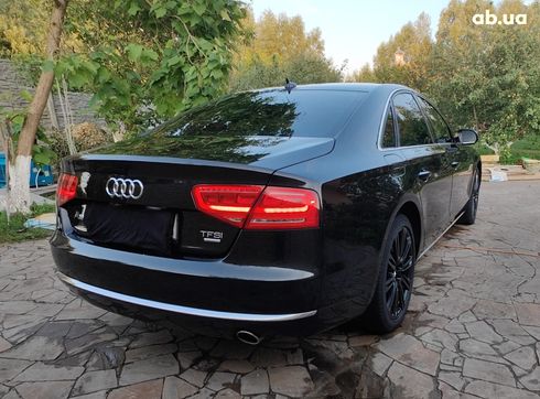 Audi A8 2013 черный - фото 1