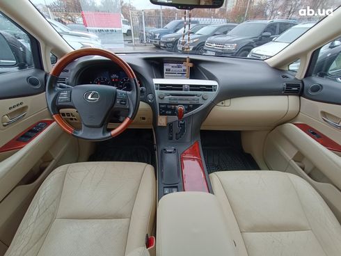 Lexus RX 2010 серый - фото 16
