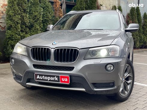 BMW X3 2013 серый - фото 3