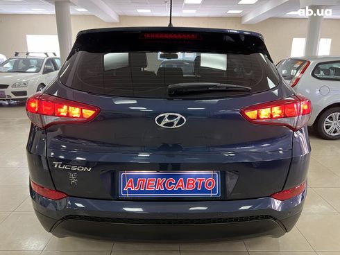 Hyundai Tucson 2017 синий - фото 11