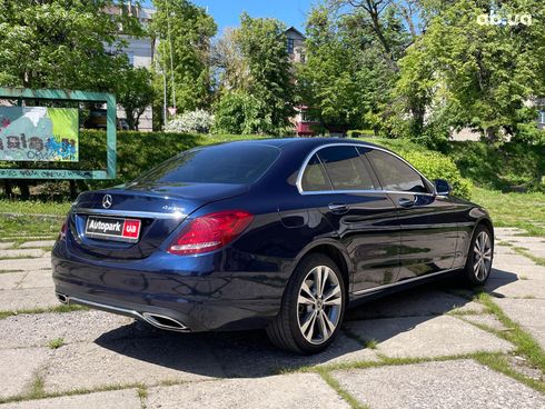 Mercedes-Benz C-Класс 2018 синий - фото 10