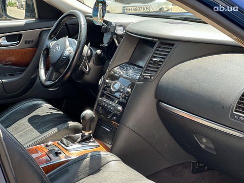 Infiniti QX70 2016 синий - фото 21