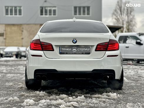 BMW 5 серия 2014 белый - фото 5