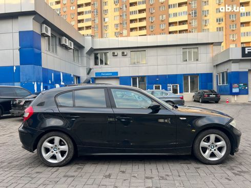 BMW 1 серия 2006 черный - фото 9