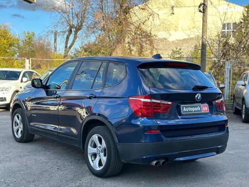 BMW X3 2011 синий - фото 18