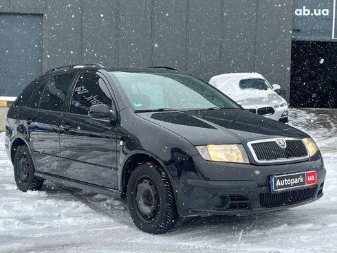 Skoda Fabia 2006 черный - фото 12