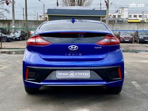Hyundai IONIQ Hybrid 2019 синий - фото 5
