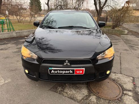 Mitsubishi lancer x 2009 черный - фото 2