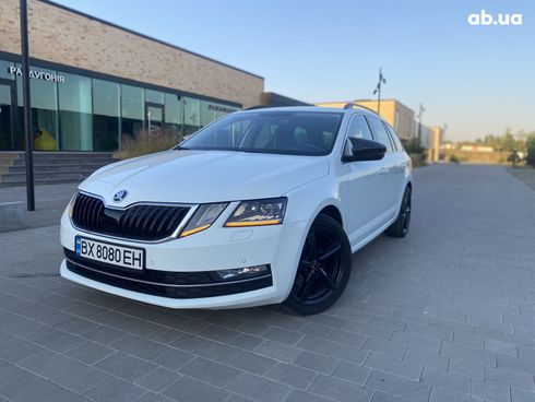 Skoda Octavia 2017 белый - фото 15