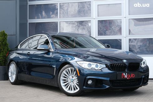 BMW 4 серия 2013 синий - фото 3
