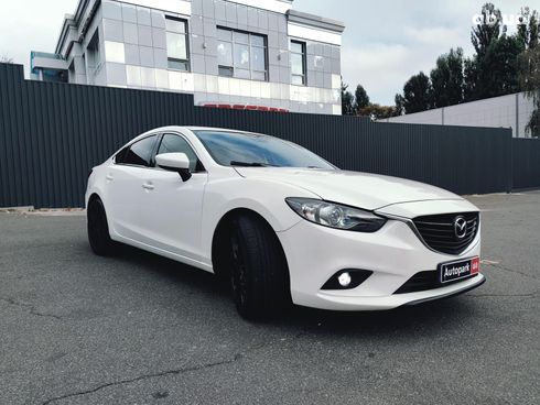 Mazda 6 2014 белый - фото 12