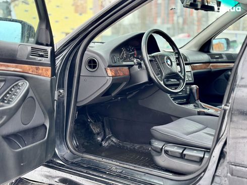 BMW 5 серия 2001 черный - фото 9