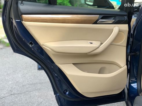 BMW X3 2011 синий - фото 16
