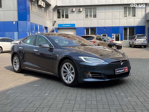 Tesla Model S 2017 серый - фото 3