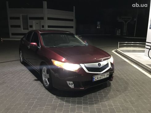 Acura TSX 2010 вишневый - фото 8