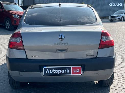 Renault Megane 2005 серый - фото 25