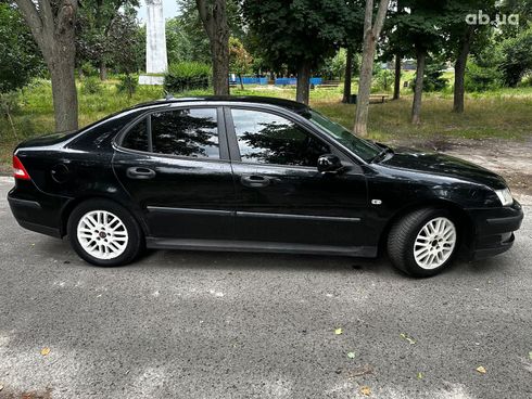 Saab 9-3 2003 черный - фото 4