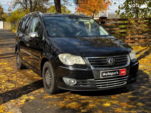 Volkswagen Touran 2007 черный - фото 3
