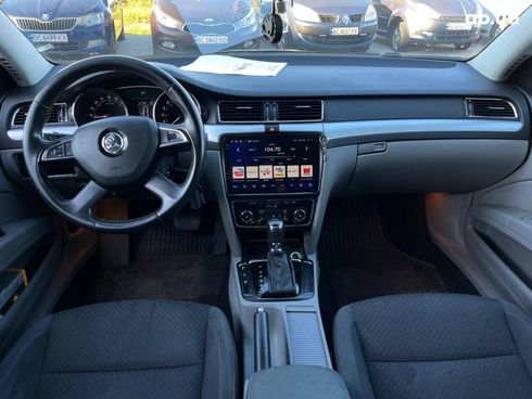 Skoda Superb 2014 черный - фото 25